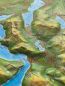 Preview: 3D Reliefkarte der Zentralschweiz im Detail