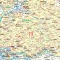 Preview: Detailansicht der Postleitzahlenkarte Baden-Würrtemberg