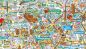 Preview: Detailansicht der Berlin - Mitte Landkarte