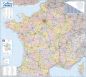 Preview: Straßenkarte von Frankreich inkl. Departments