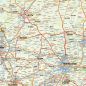 Preview: Ausschnitt der Straßenkarte Niedersachsen / Bremen