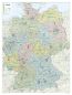 Preview: Die Deutschland-PLZ2 Organisationskarte inkl. Bundesländer