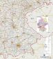 Preview: Verkehrswegekarte von Deutschland im Detail