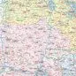 Preview: Detailansicht von der Postleitzahlenkarte Niedersachsen und Bremen