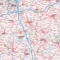 Preview: Detailansicht Posteitzahlenkarte Mecklenburg-Vorpommern