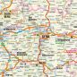 Preview: Ausschnitt von der Straßenkarte Thüringen