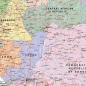 Preview: Ansicht der politischen Landkarte von Afrika