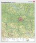 Preview: Physisches Kartenbild der Region Brandenburg und Berlin