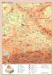 Preview: Posterkarte von Bayern phyisch