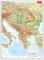 Preview: Physische Landkarte von Südosteuropa