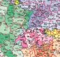 Preview: Postleitzahlenkarte von Europa im Detail