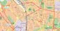 Preview: Detailansicht des Stadtplans von Köln mit Postleitzahlen