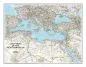 Preview: Landkarte von der Mittelmeerregion von National Geographic
