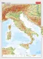 Preview: Physische Italien Schulwandkarte