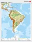 Preview: Physische Schulwandkarte von Südamerika