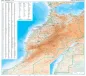 Preview: Physische Landkarte von Marokko