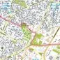 Preview: Der Stadtplan Athen Poster Papierkarte Detailansicht