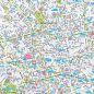 Preview: Der Stadtplan Paris Poster Papierkarte Detailansicht
