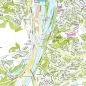 Preview: Der Stadtplan Prag Papierkarte im Detail