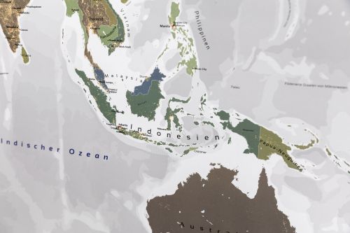 Indonesien bei Nacht