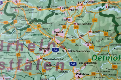 Bielefeld in der Detailansicht