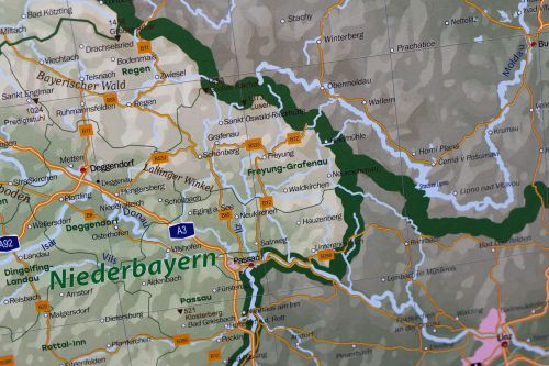 Niederbayern in der Detailansicht