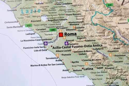 Detailansicht Region Rom