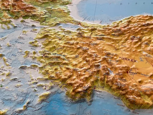 Detailansicht von der Türkei