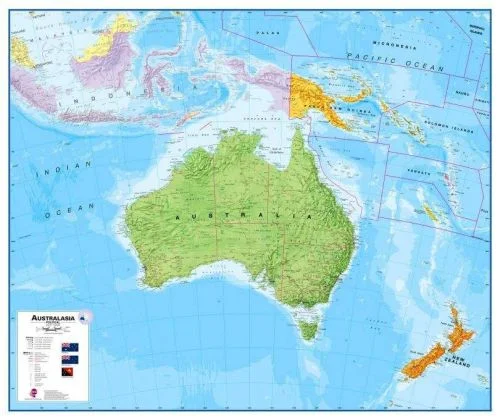 Australienkarte