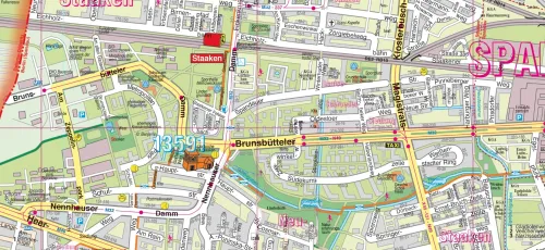 Berlin - Spandau Detailausschnitt