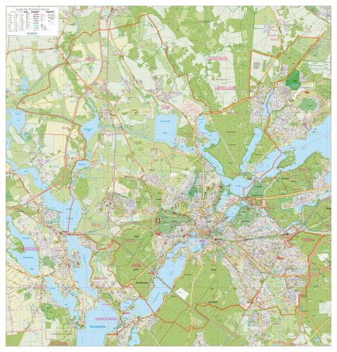 Stadtplan von Potsdam (Gesamt)