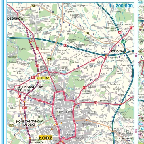 Seitenkarten auf der Hauptkarte