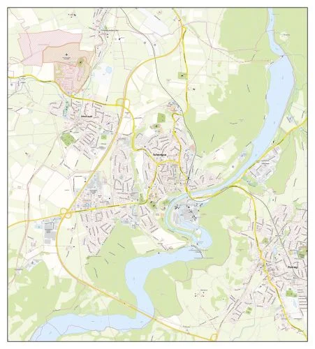 Landkarte - Gemeinde Schongau