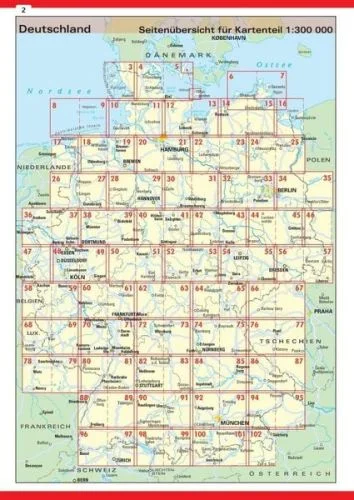 Deutschland Detailkarten Übersicht