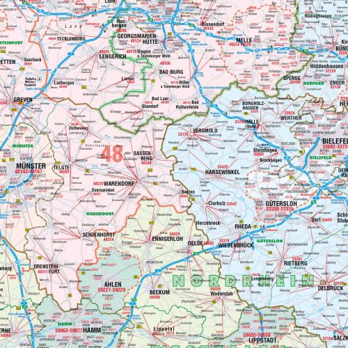 Preview: Detailansicht der PLZ4