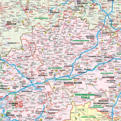 Preview: Detailansicht der PLZ6