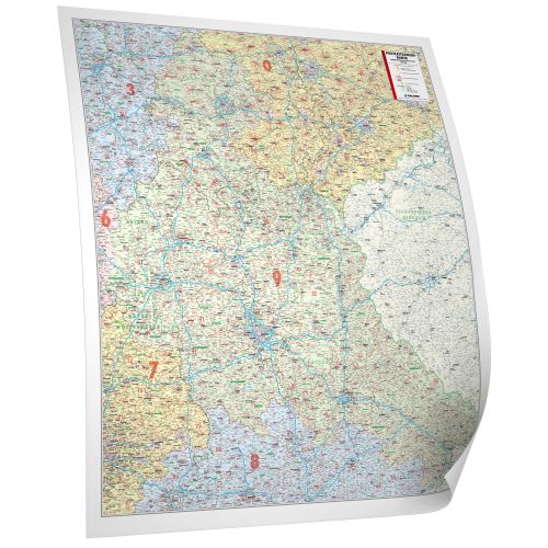 Landkarten Postleitzahl 9