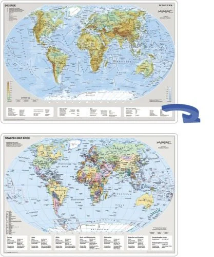 Schreibunterlage der Welt