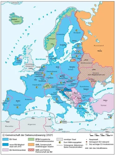 Gemeinschaft der Siebenundzwanzig - Europa