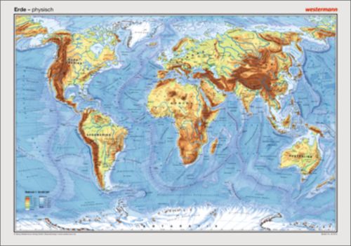 Preview: Die Erde als physische Landkarte