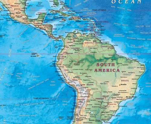 Preview: Südamerika - Detailansicht