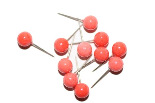 Farbige Markiernadeln für Landkarten