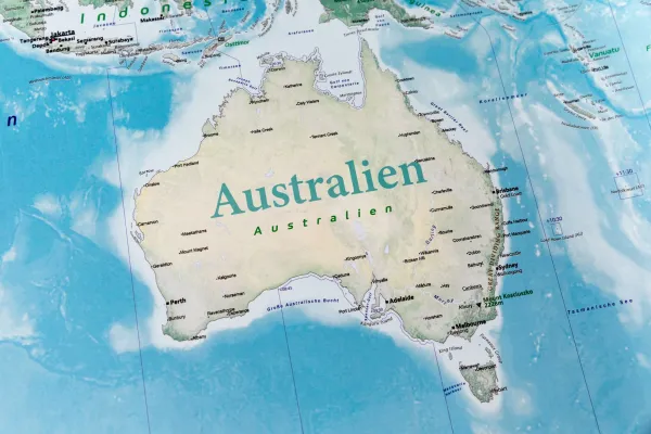 Australien in der Detailansicht