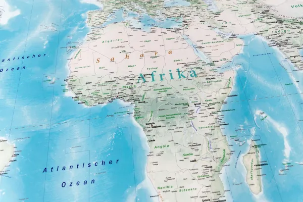 Afrika in der Detailansicht