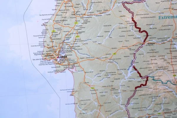 Detailansicht von Lissabon