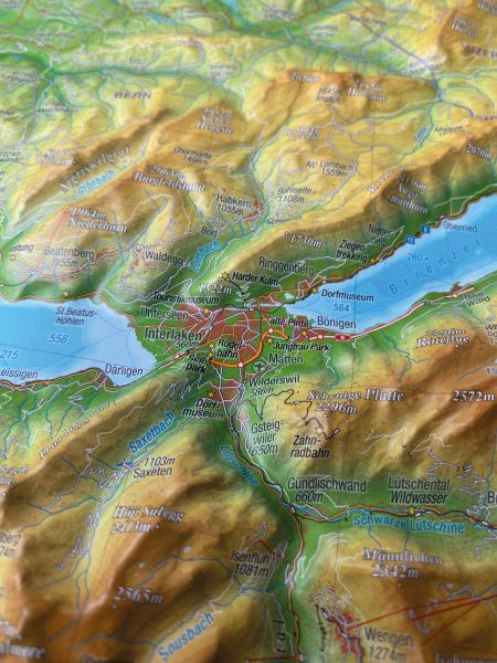 Berner Oberland in der Detailansicht
