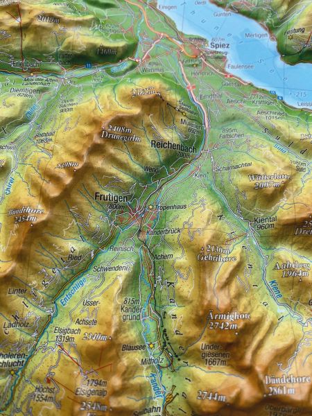 Berner Oberland in der Detailansicht