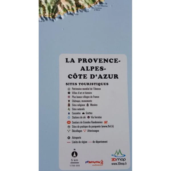 La Provence-Alpes-Cotes d'Azur Legende