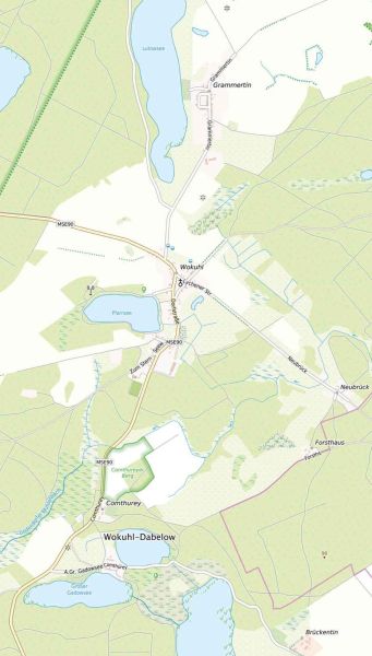 Gemeinde Wokuhl-Dabelow in der Detailansicht