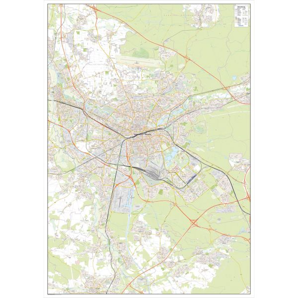 Stadtplan von Nürnberg